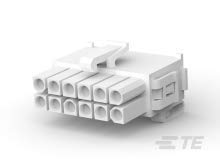 794198-1 - 12P Mini UMNL2 Plug HSG DBLROW (25 Pack) - Ideal for Electrical Wiring, Automotive Repairs, and DIY Projects