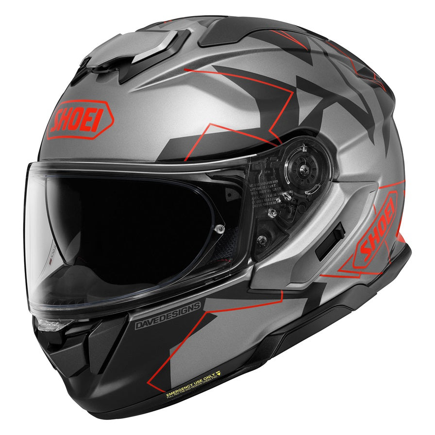 Shoei GT Air 3 MM93 Grip Helmet - Motorcycle Full Face Helmet with Advanced Ventilation & Lightweight Design - Perfect for Street Riding, Racing & Long-Distance Touring