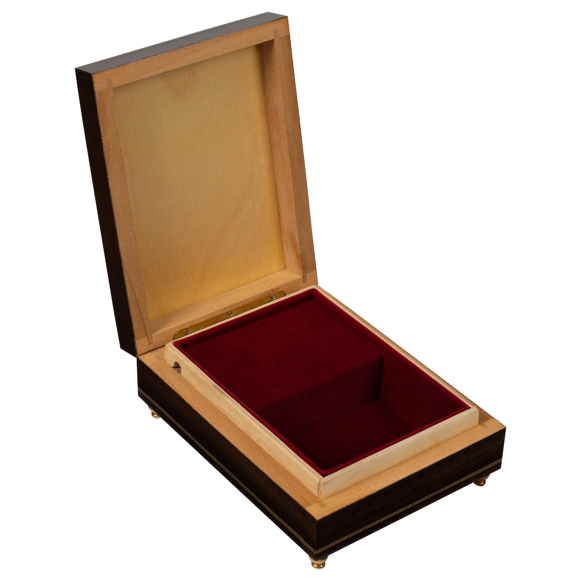 Exquisite Faust Opera Music Box & Jewelry Box - Plays Enchanting Faust Waltz Aria | Perfect Gift for Ballet Lovers, Classical Music Collectors & Home Decor