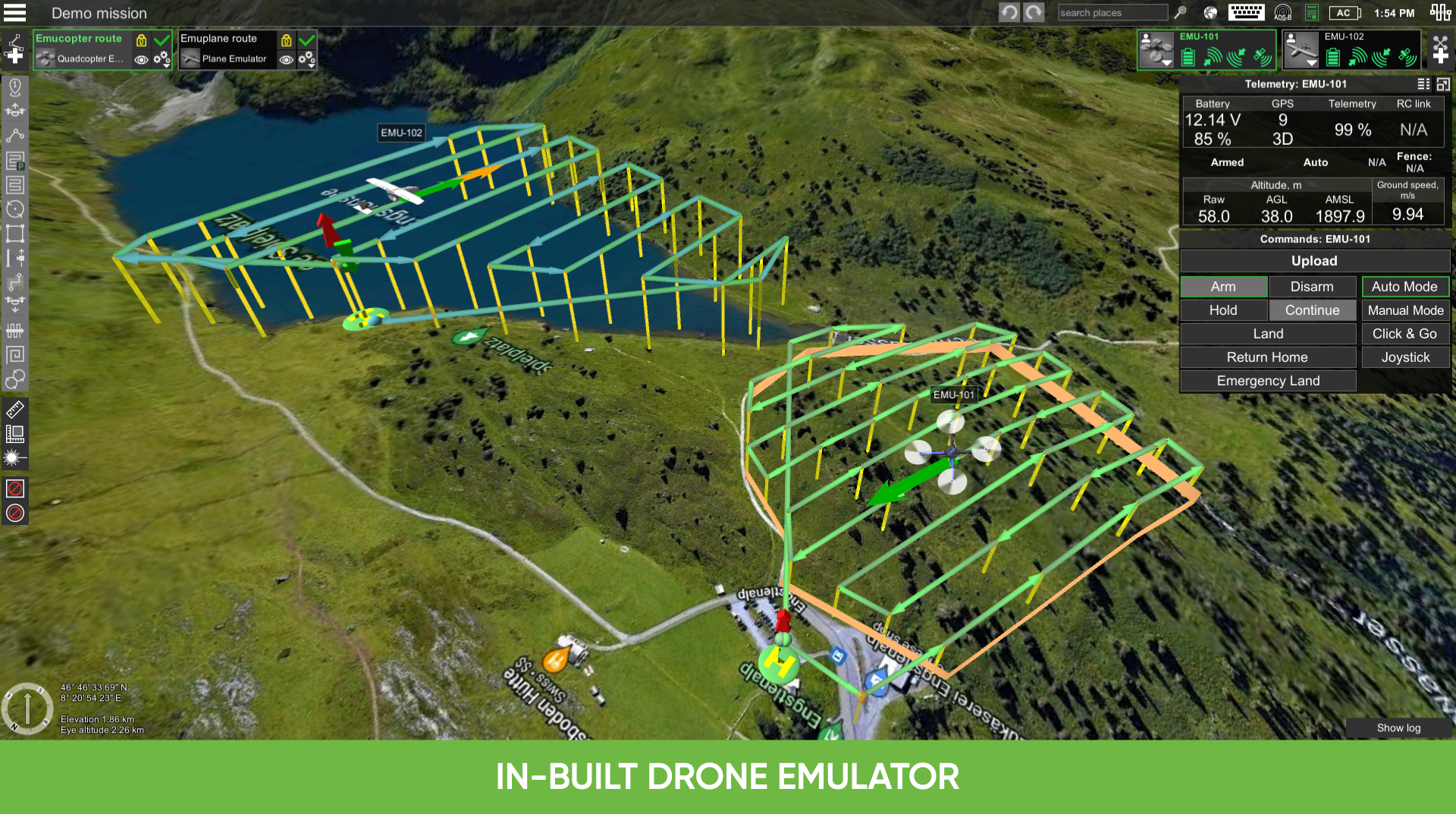 UgCS Commander Perpetual License - Professional Drone Flight Planning Software for Mapping, Surveying & Inspection | Ideal for Aerial Photography, Construction Sites & Agricultural Monitoring