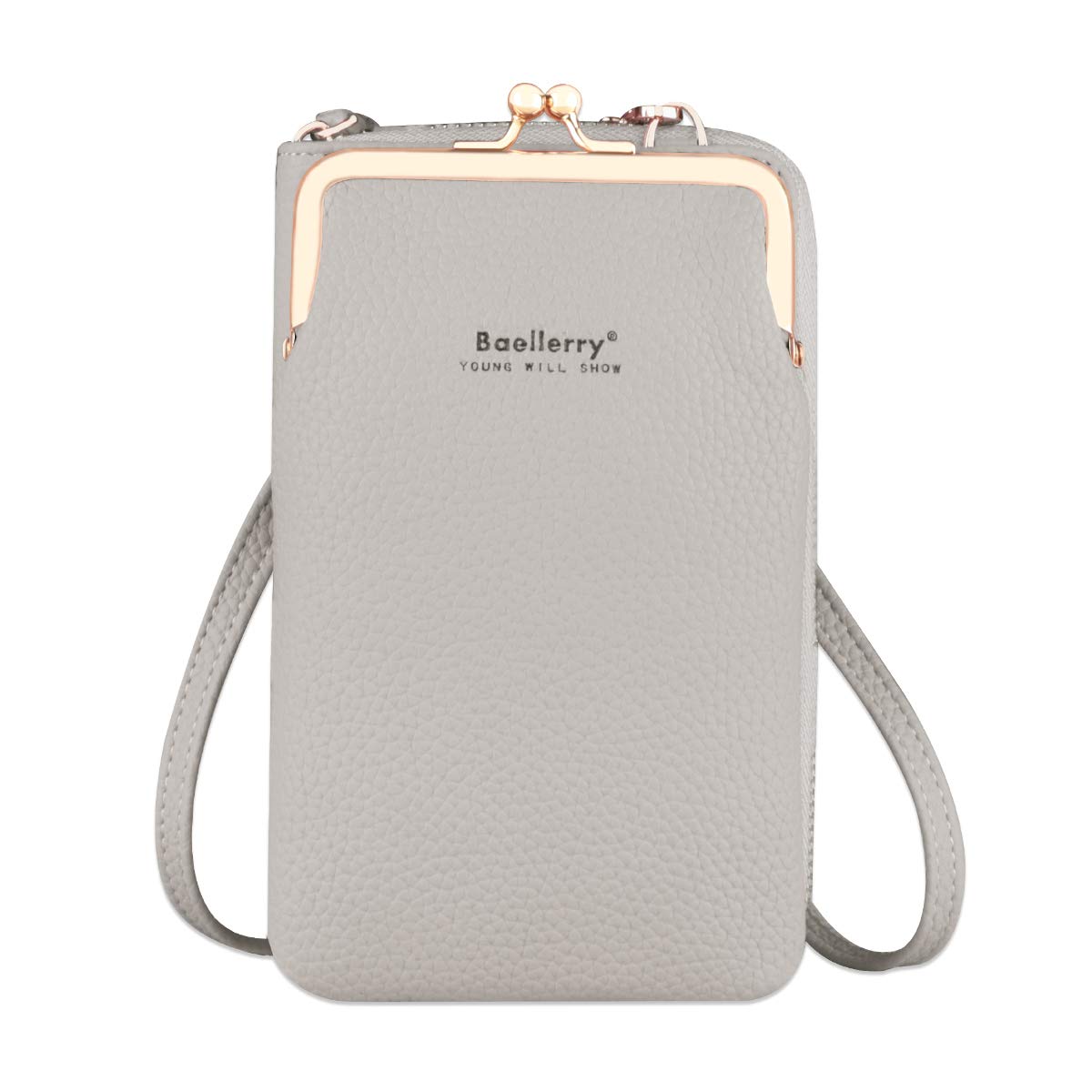 Lightweight PU Leather Crossbody Phone Bag for Women - Small Shoulder Strap Wallet Purse with Card Slots | Perfect for Travel, Shopping & Everyday Use