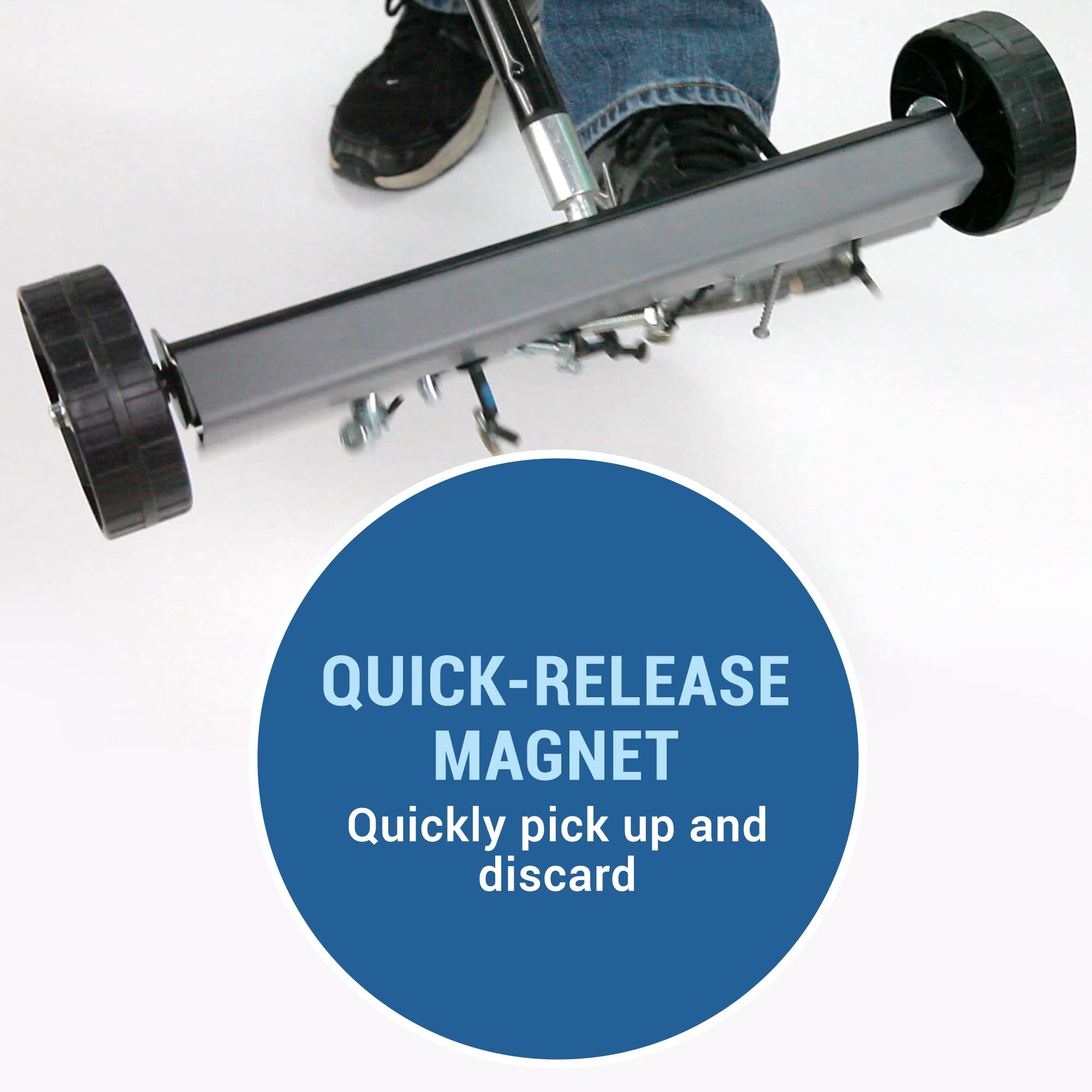 Quick-Release 2-in-1 Magnetic Sweeper Kit - 14