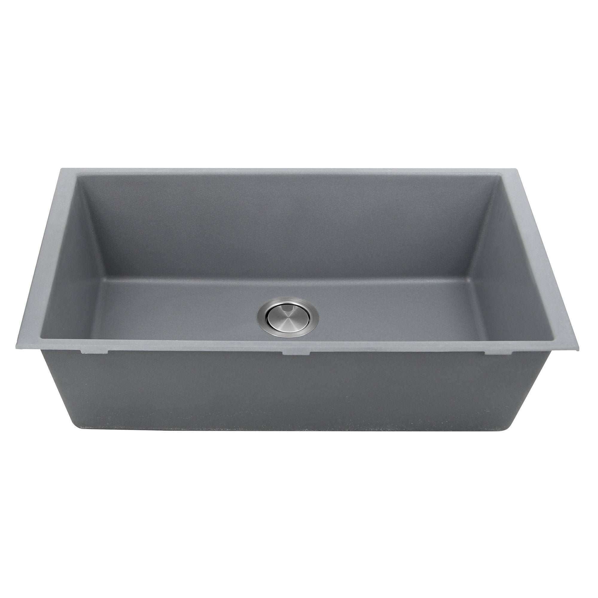 Premium Nantucket 33 Undermount Granite Composite Kitchen Sink in Titanium - PR3320 TI UM | Durable & Stylish for Modern Kitchens, Perfect for Food Prep & Cleanup