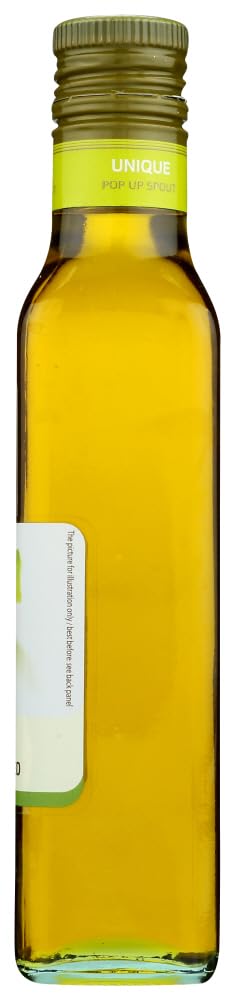 Premium Zeta Extra Virgin Olive Oil Infused with Basil & Garlic - 8.5 fl oz (Pack of 6) | Cold-Pressed, Rich Flavor for Cooking, Salad Dressing & Gourmet Recipes | Perfect for Italian Cuisine, Dipping Bread & Healthy Meal Prep