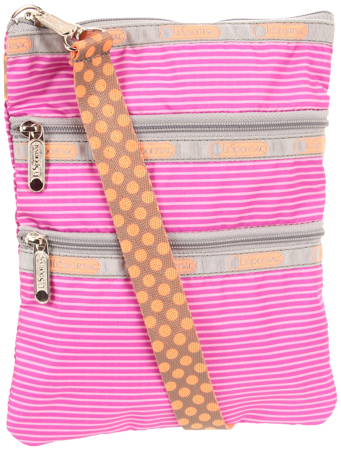 LeSportsac Kasey Cross-Body Handbag for Women - Lightweight Nylon Purse with Adjustable Strap, Perfect for Travel, Shopping & Everyday Use