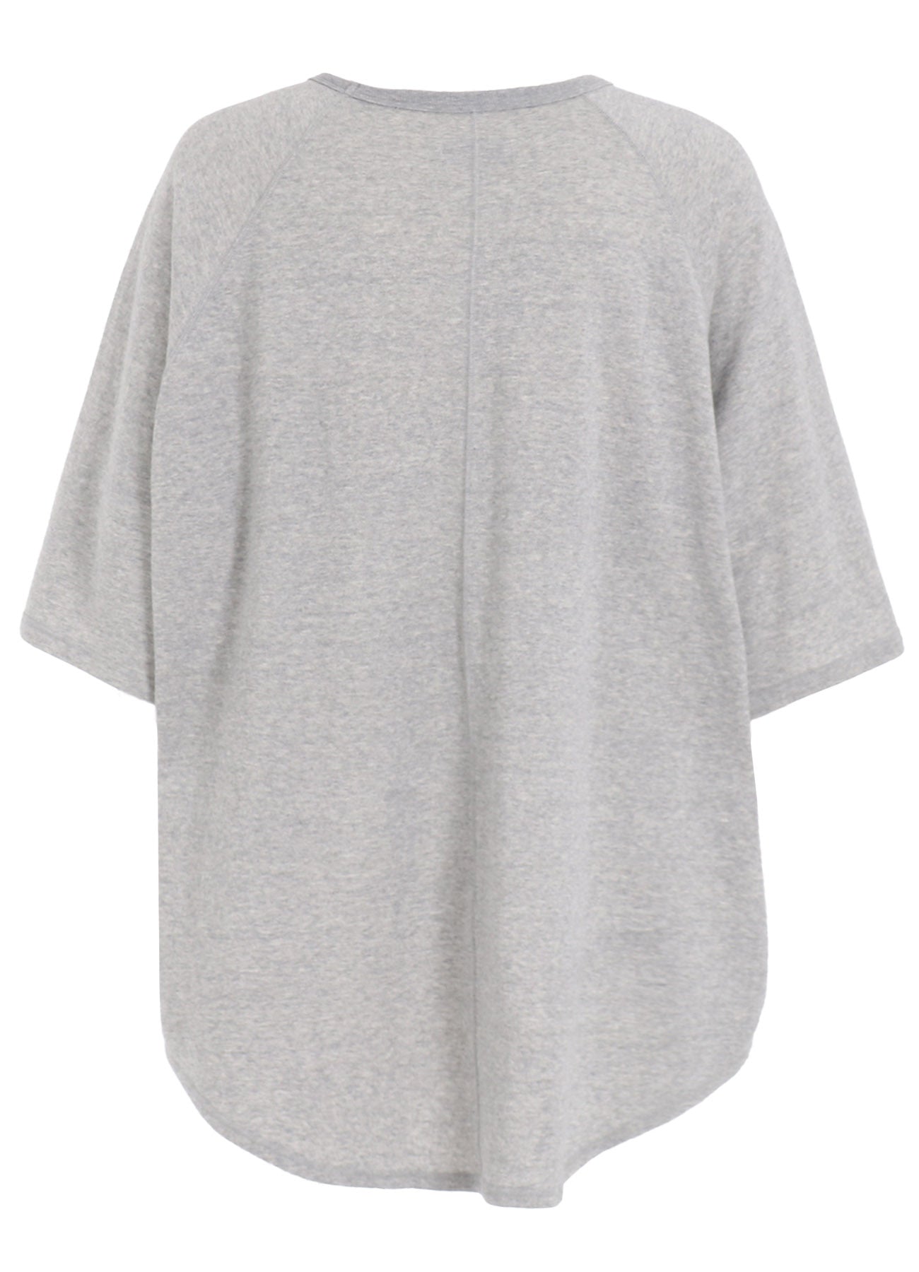 Soft Cotton Gauze Oversized T-Shirt with Raglan Sleeves & Center Back Stitch Detail - Comfortable Loose Fit Casual Top for Women | Perfect for Everyday Wear, Layering & Relaxing at Home