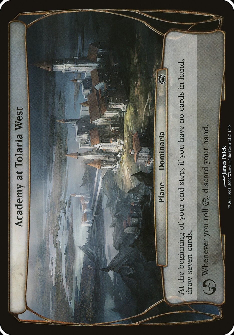 Academy at Tolaria West MTG Planechase Card - Magic: The Gathering Planeswalker Expansion - Perfect for Commander & Multiplayer Games
