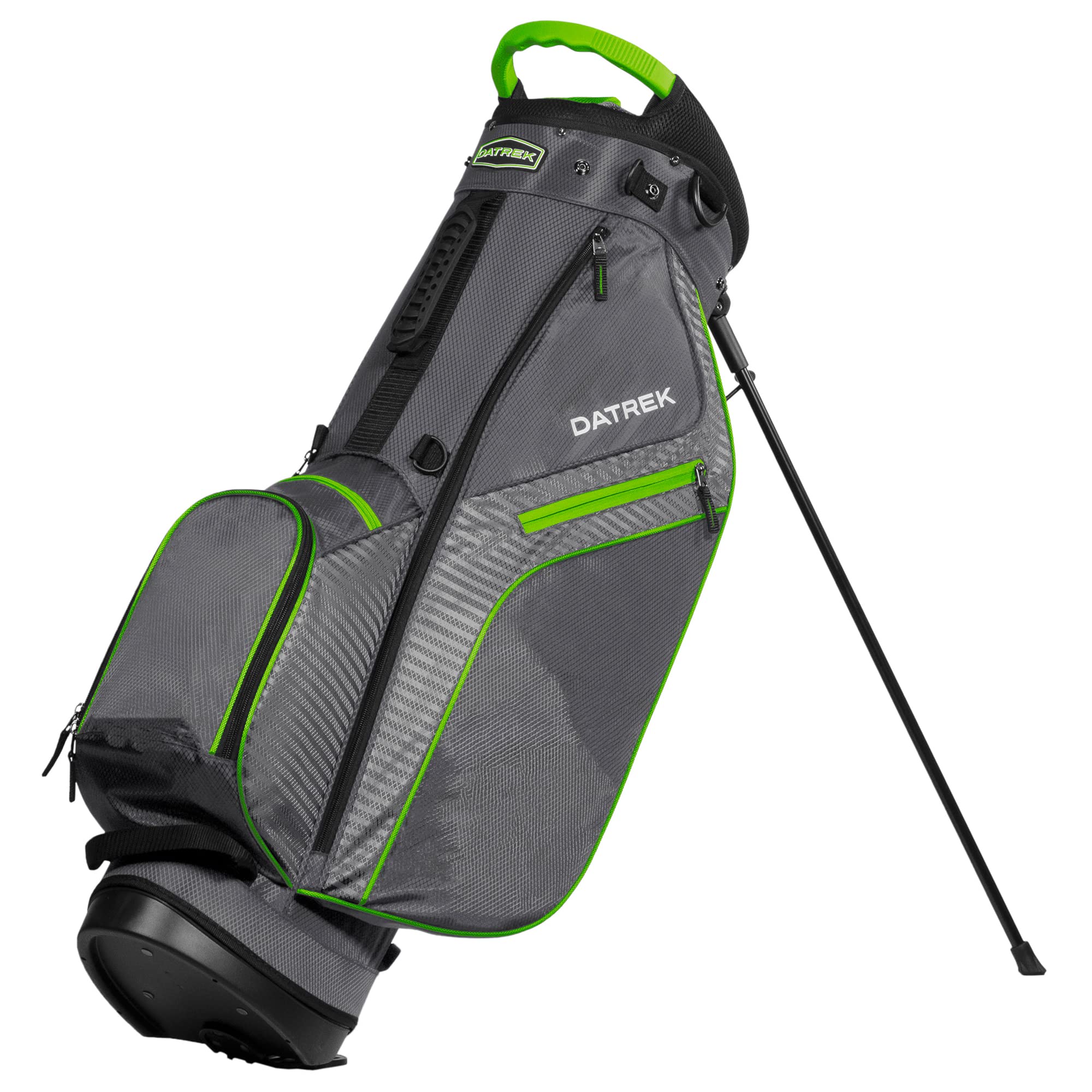 Datrek Superlite Stand Bag - Lightweight Golf Bag with Comfortable Straps & Multiple Pockets - Perfect for Walking the Course or Range Practice