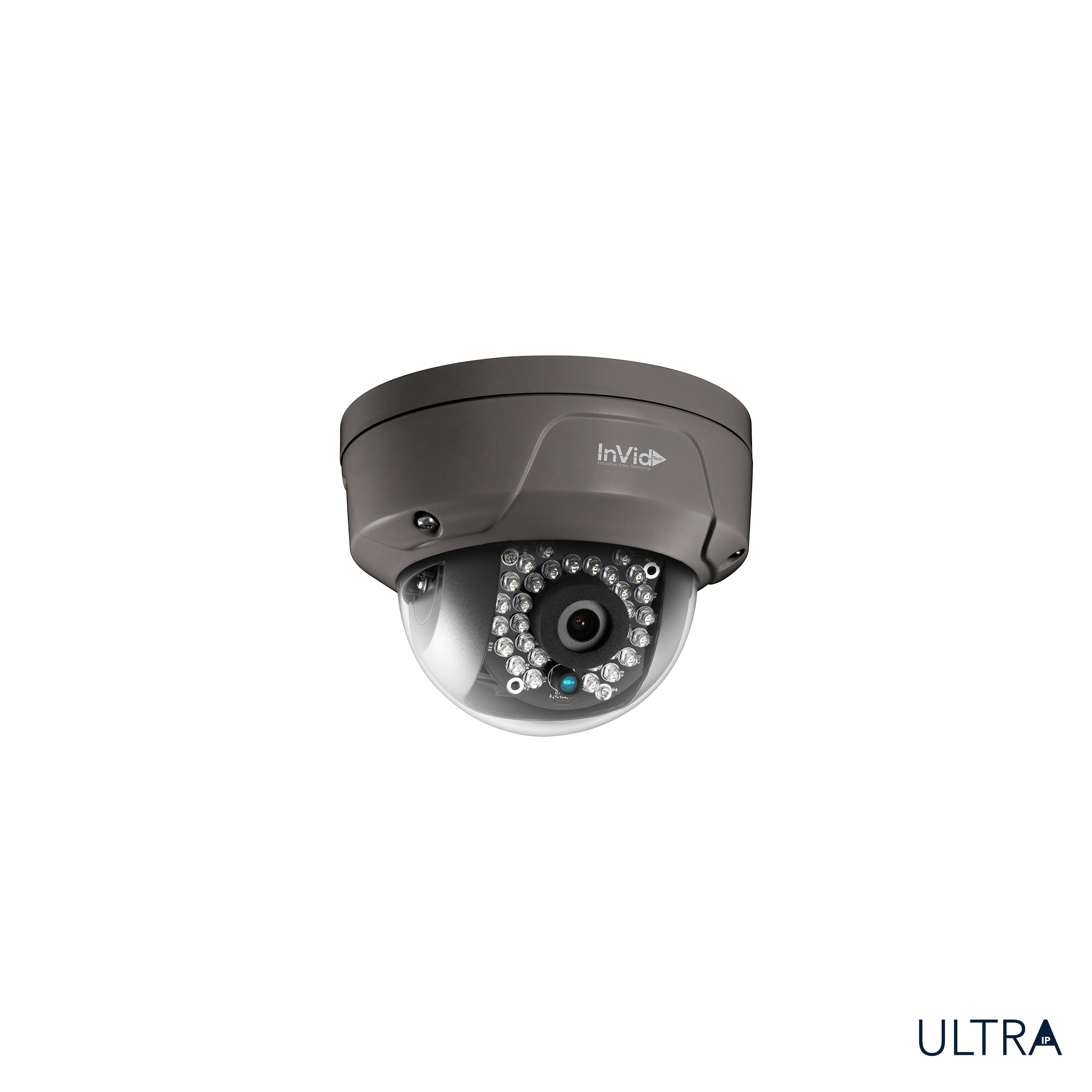 ULT P4DRIR: 4MP HD Security Camera - Indoor/Outdoor Fixed Dome Surveillance System for Home & Business Protection (Night Vision, Weatherproof) - Perfect for Monitoring Entrances, Driveways & Backyards