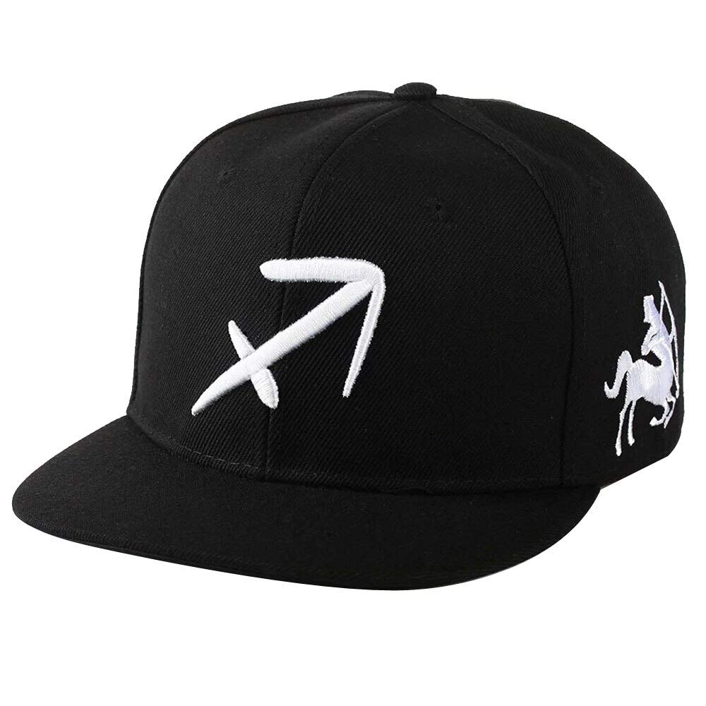 Men's & Women's Baseball Caps - 12 Zodiac Constellation Snapback Hats for Fashion & Outdoor Activities