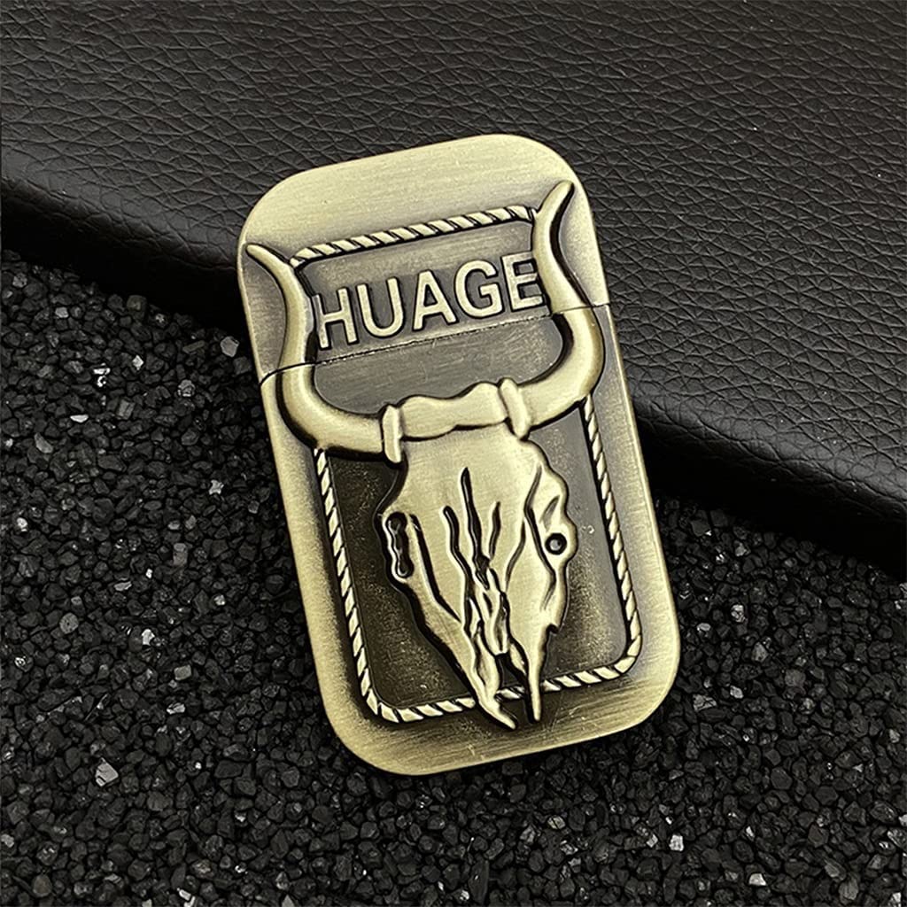 Personalized Windproof Lighter for Men - Adjustable Cool Spray Gun Lighter for Outdoor & Camping