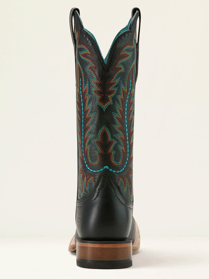 Ariat Women's Frontier Tilly Western Boots - Obsidian Black | Cowgirl Boots for Riding, Country Fashion & Outdoor Adventures