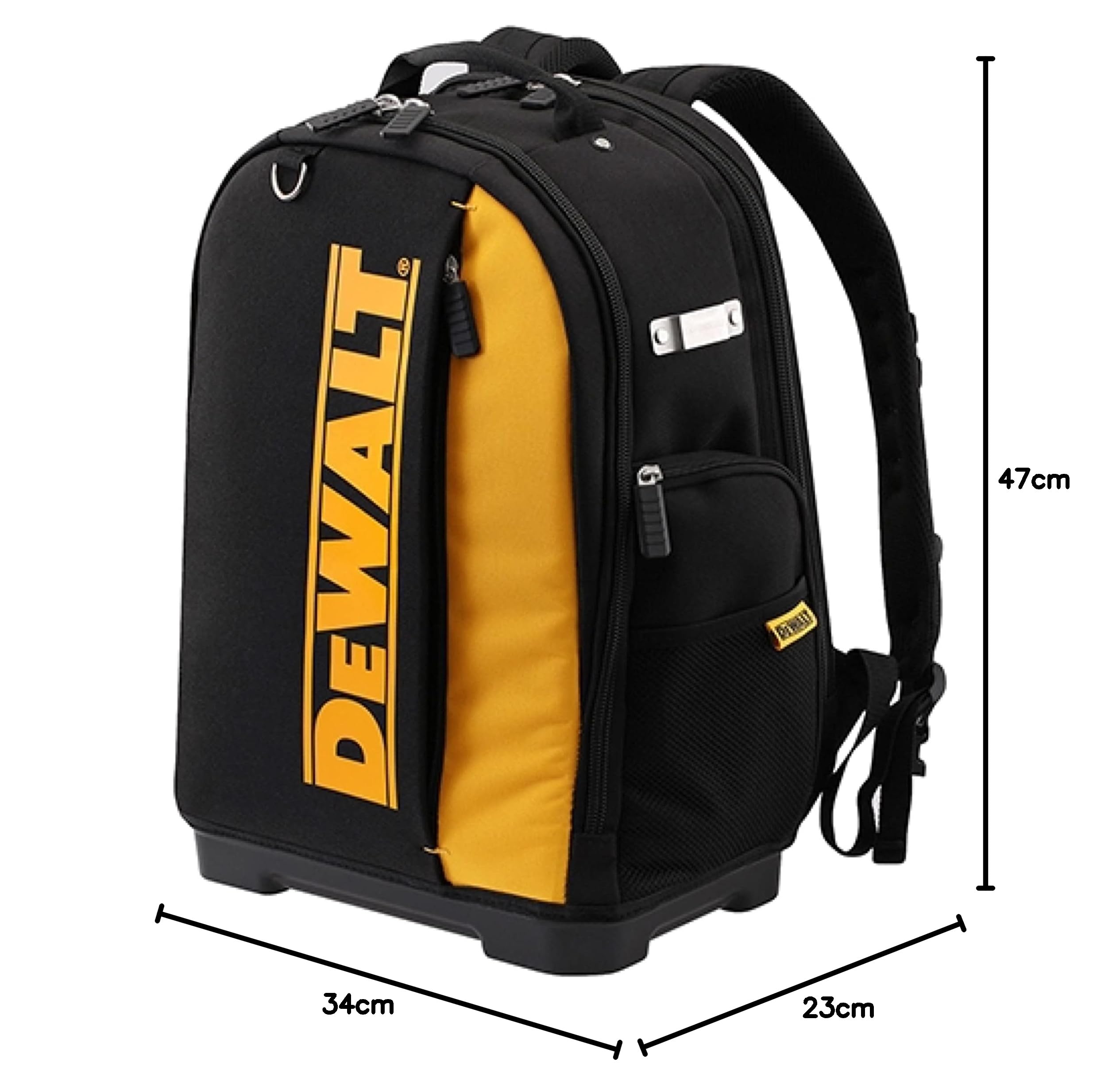 Durable Tool Backpack for Electricians & Contractors - Heavy Duty Work Backpack with Multiple Pockets & Comfortable Straps - Perfect for Construction, DIY Projects & Outdoor Work