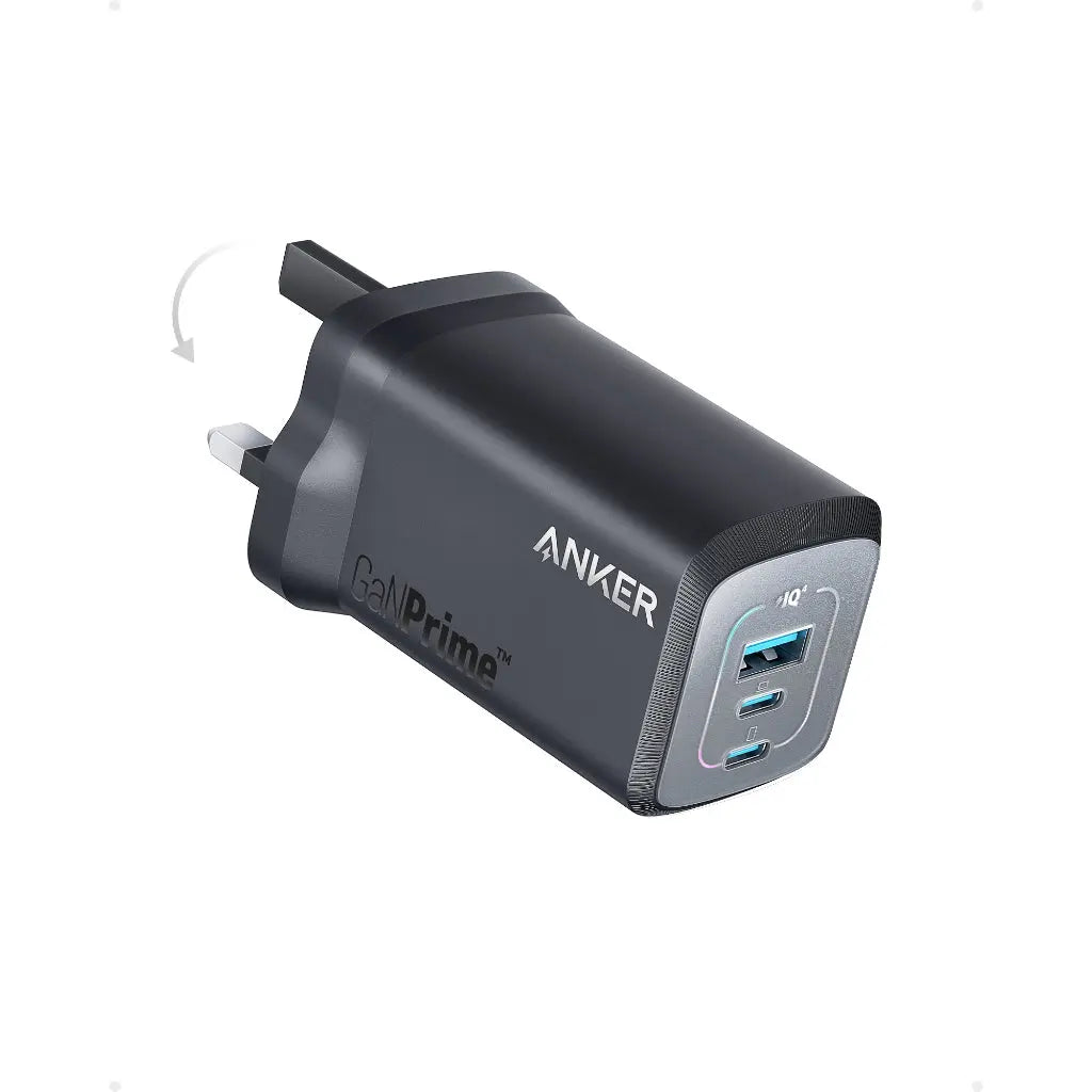 Anker GaNPrime 100W USB C Charger (A2343) - Fast Charging for Laptops, Phones & Tablets - Perfect for Travel, Office & Home Use
