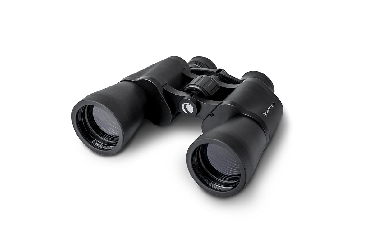 LandScout 10x50mm Porro Prism Binoculars for Adults - High Power Waterproof Hunting & Bird Watching Binoculars - Perfect for Outdoor Adventures, Hiking, Travel and Wildlife Observation
