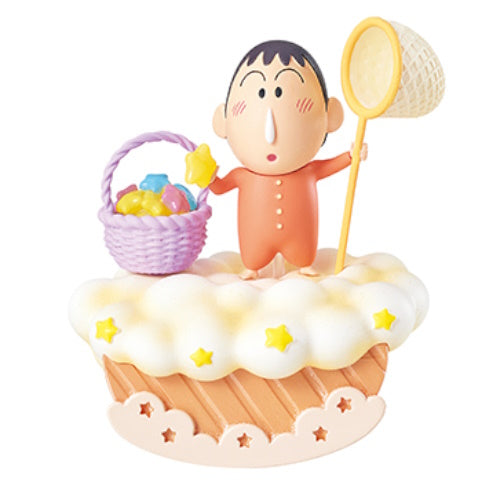 Re-Ment Crayon Shin-Chan 3-Inch Mini Figure in Pajamas - Cute Anime Collectible for Display, Gifts & Home Decor
