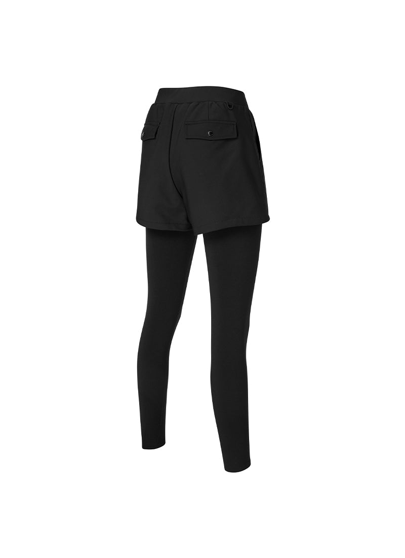 Black Label 360N Padded Shorts - Comfortable Napping Leggings for Women & Men | Perfect for Lounging, Yoga, and Sleepwear