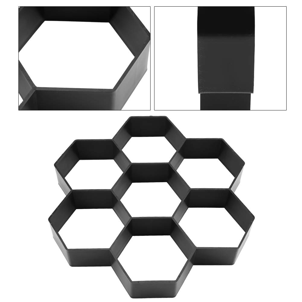 Reusable Concrete Stepping Stone Molds for DIY Walkway, Patio & Garden - Durable Cement Pavement Molds for Yard, Lawn & Pathway (Perfect for Outdoor Landscaping & Home Improvement Projects)