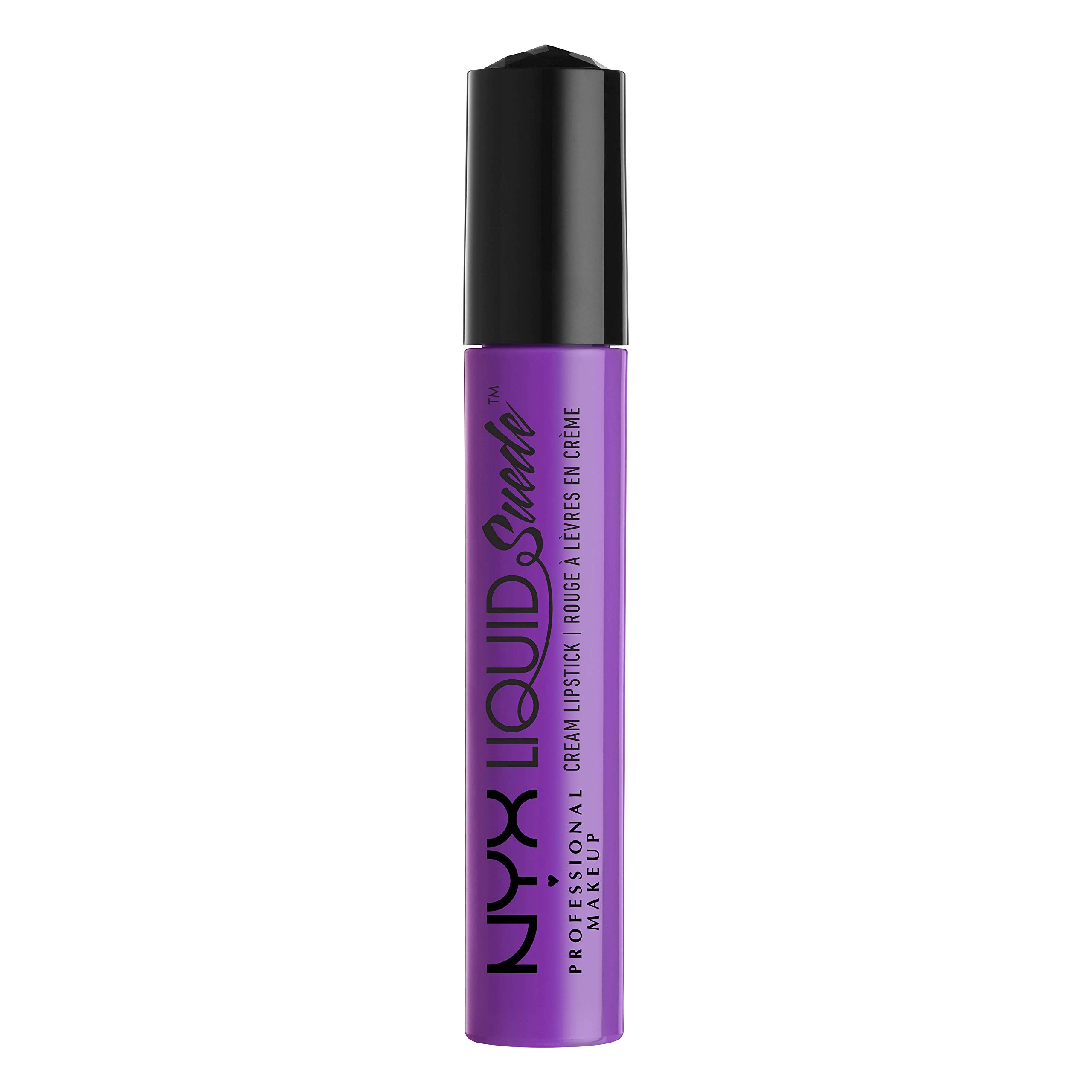 NYX Professional Makeup Liquid Suede Cream Lipstick - Run the World (Bright Violet with Pink Undertones) | Long-Lasting Matte Liquid Lipstick for Day & Night Wear | Perfect for Parties, Dates & Special Occasions