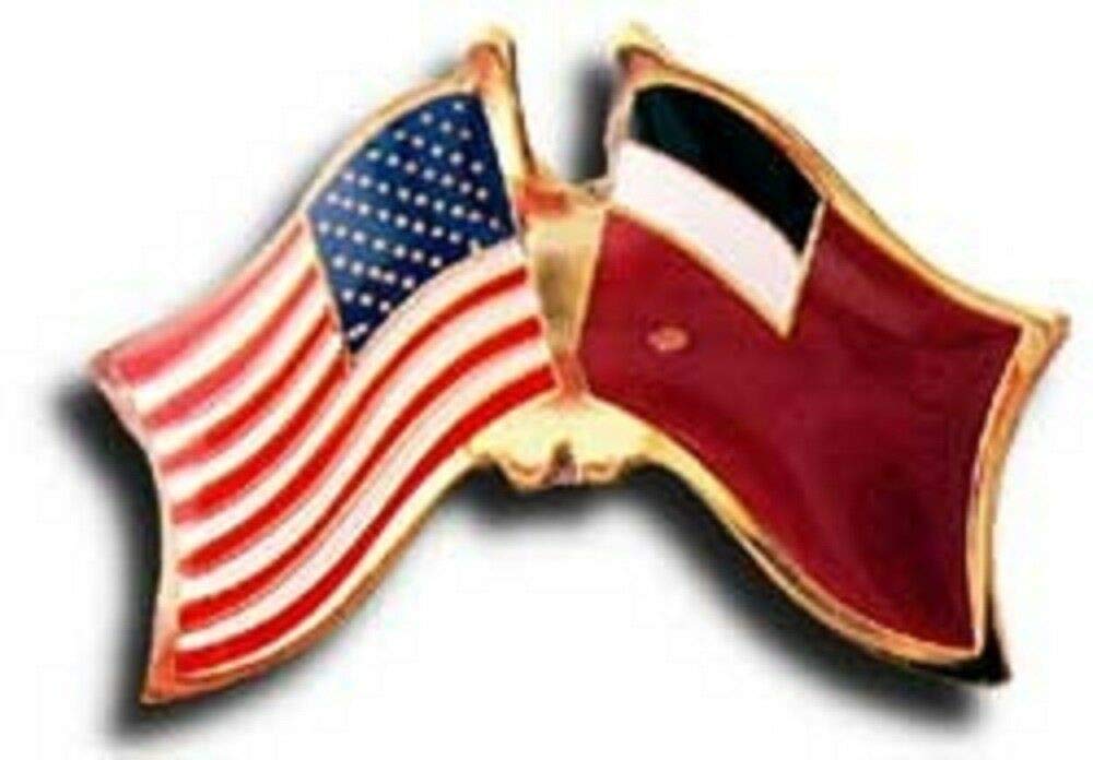 50 Pack USA American Georgia Republic Friendship Flag Lapel Pins - Bike Hat & Motorcycle Accessories - Studs for Clothes, Caps & Jackets - Perfect for Bikers, Collectors & Patriotic Events