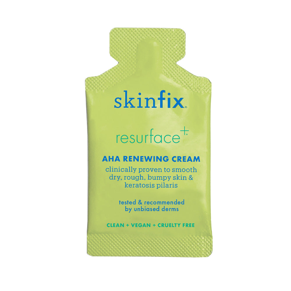 Resurface+ AHA/BHA Renewing Face Cream for Exfoliation & Skin Renewal - Brightening, Anti-Aging & Pore Minimizing Treatment for Dry, Oily & Combination Skin - Day & Night Moisturizer for Glowing Complexion