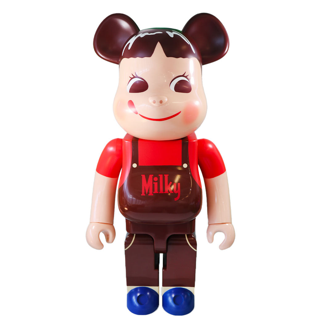 1000% Bearbrick Pekochan Chocolate Milky Collectible Figure - Perfect for Anime Fans, Toy Collectors & Home Decor Display