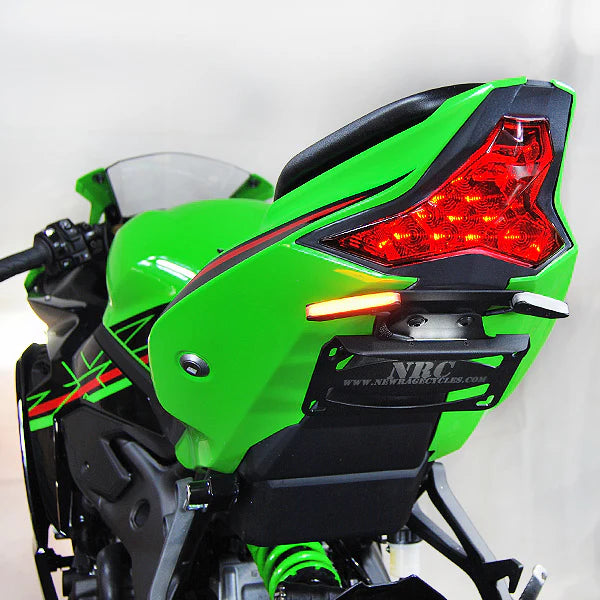 Kawasaki ZX-4R Fender Eliminator Kit for 2023-2024 Models - Rear Tail Cleanup Bracket - Easy Installation for Motorcycle Customization & Improved Aesthetics