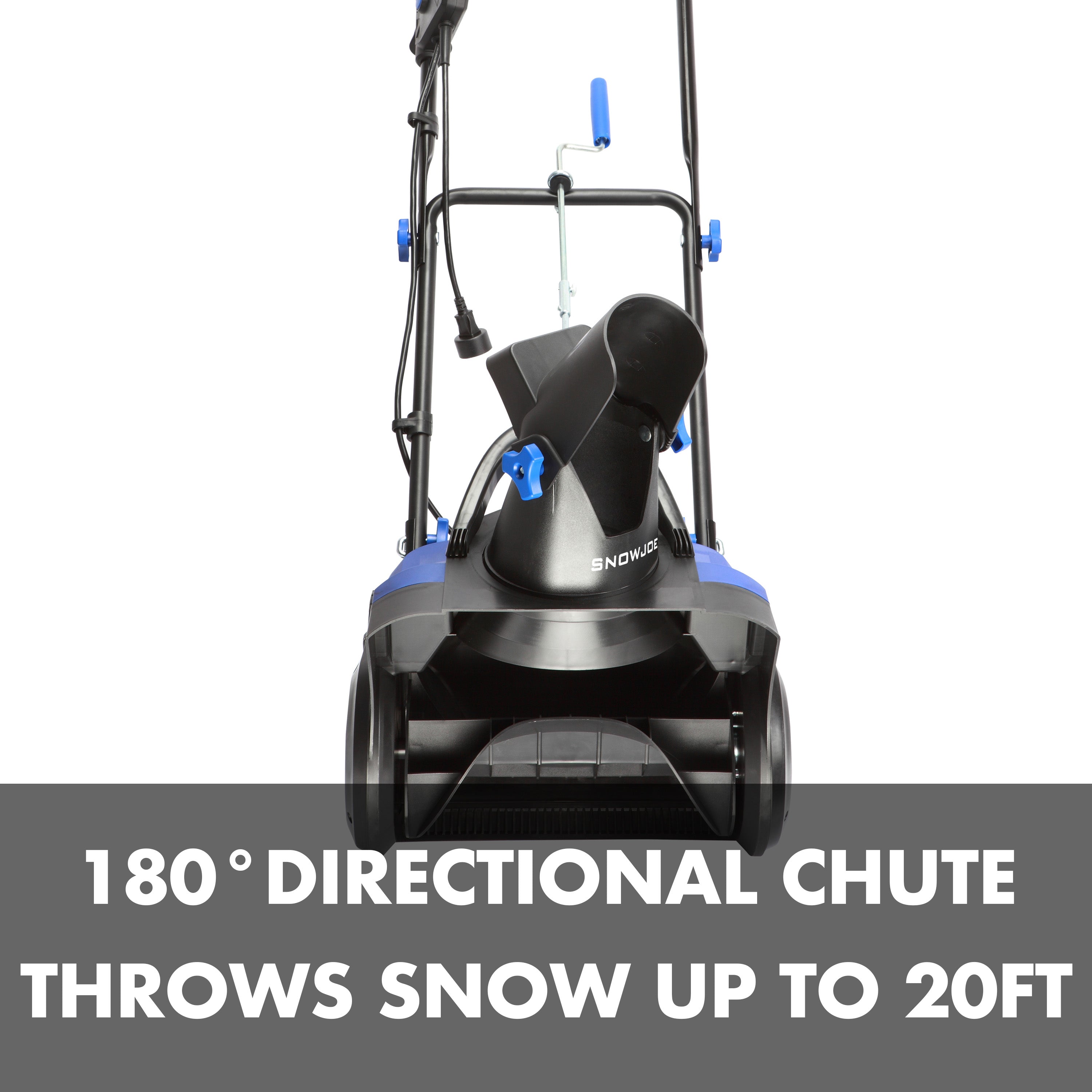 Snow Joe SJ615E 15-Inch 11-Amp Electric Walk-Behind Single Stage Snow Blower for Driveways & Sidewalks - Lightweight & Powerful Winter Snow Removal