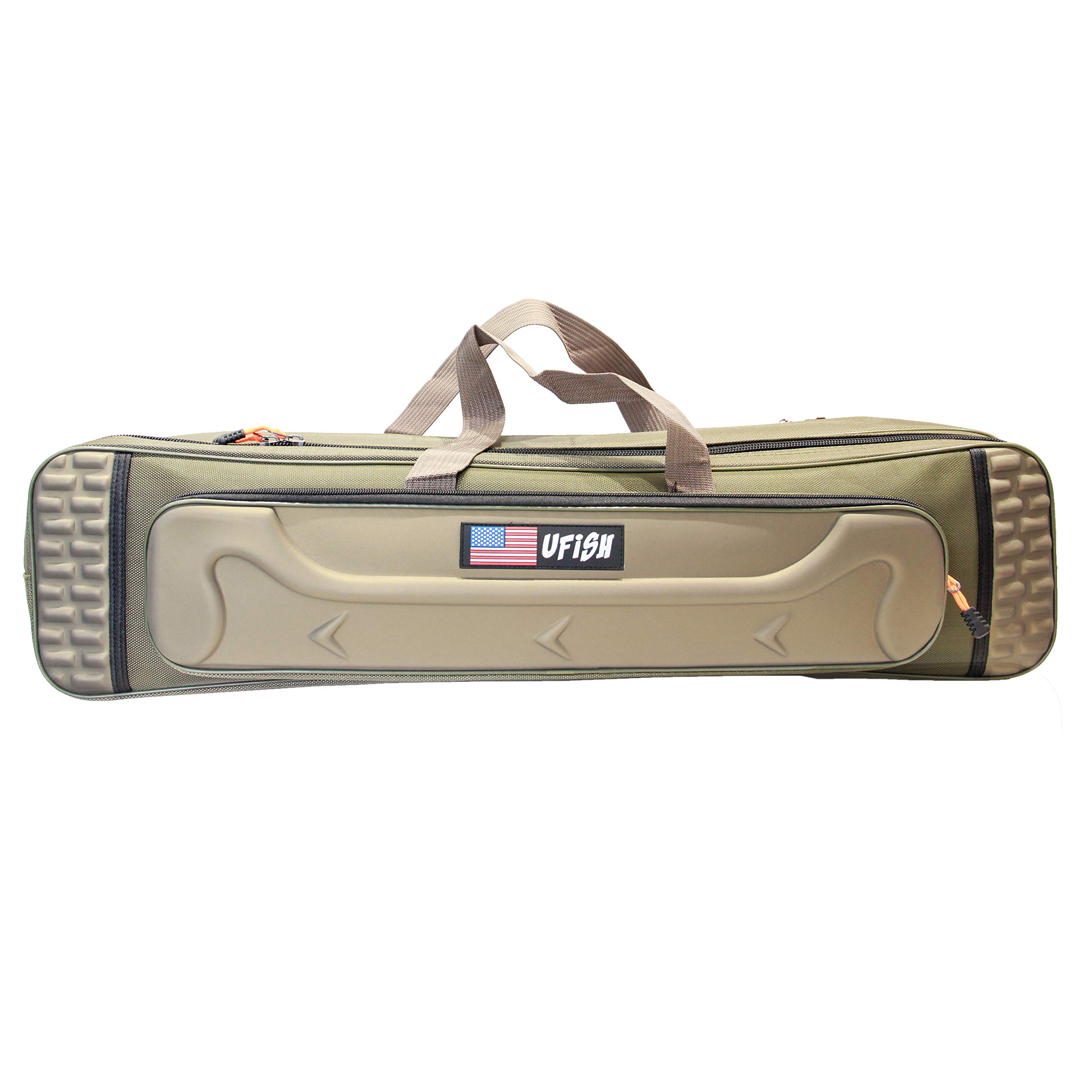 UFISH Premium Multifunctional Fishing Rod Bag - Durable Pole Storage & Tackle Organizer for Fishing Gear - Perfect for Travel, Boat & Shore Fishing