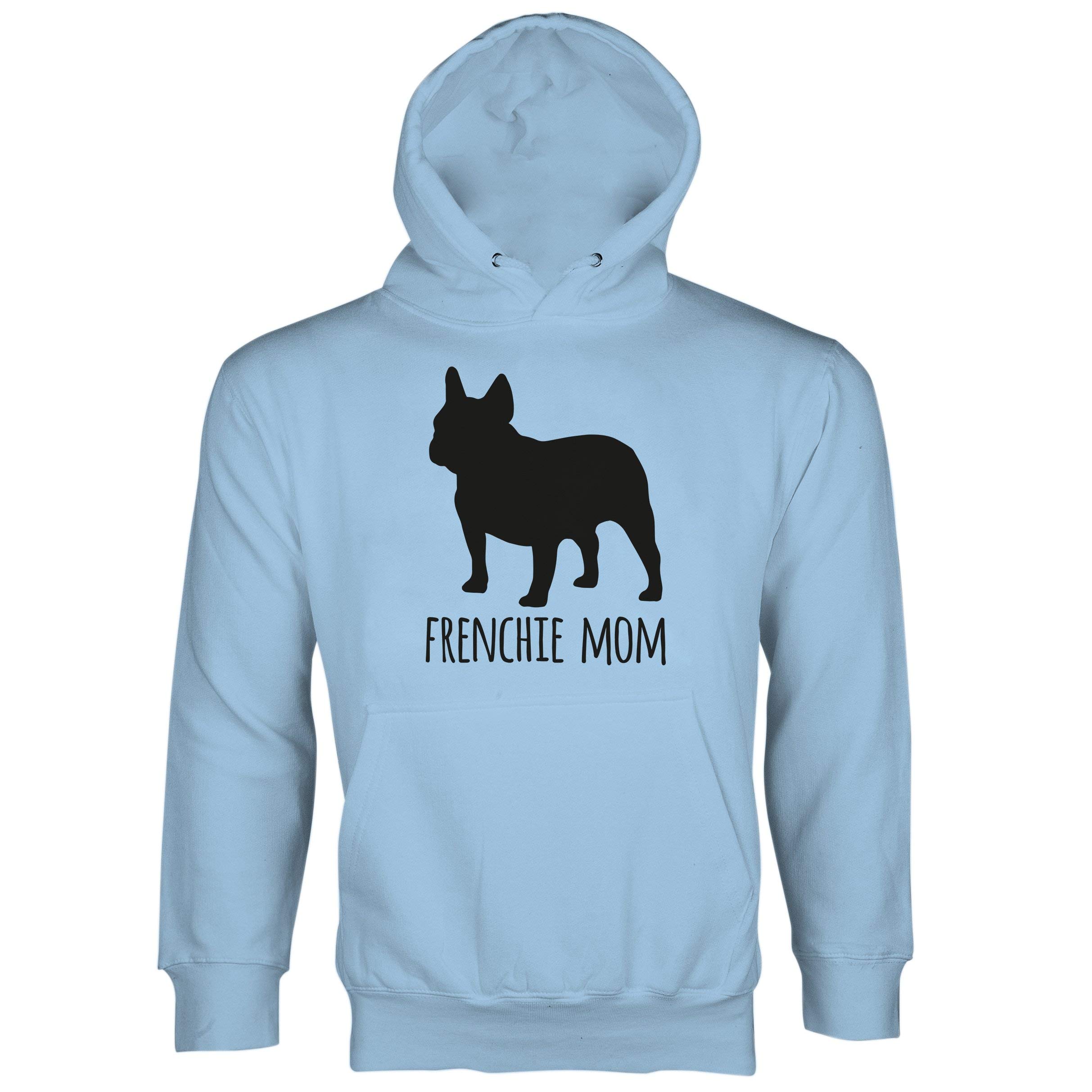Frenchie Mom Hoodie - French Bulldog Owner Gifts for Women | Cozy Pullover Sweatshirt for Dog Lovers | Perfect for Casual Wear, Dog Parks & Matching Outfits with Your Frenchie
