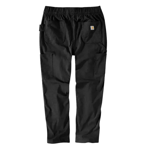 Women's Force Relaxed Fit Ripstop Work Pants - Durable & Comfortable Black Tactical Pants for Outdoor Work, Hiking & Casual Wear