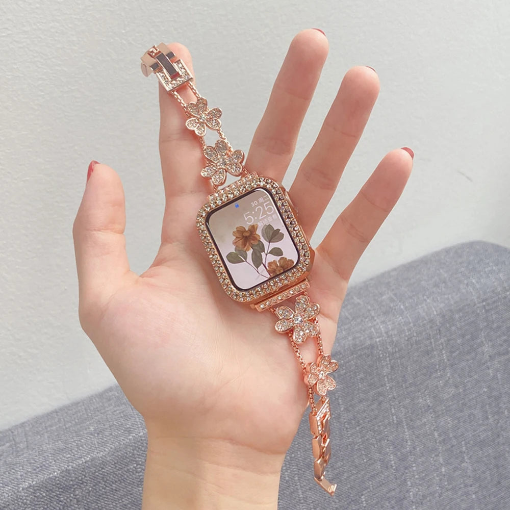 Elegant Rhinestone Bracelet with Gift Box - Perfect for Parties, Weddings & Special Occasions