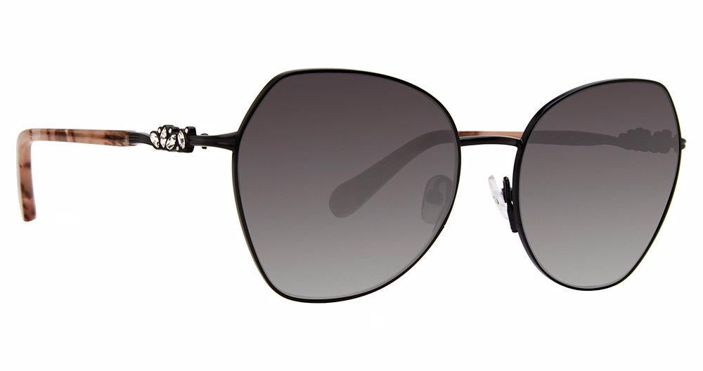 Badgley Mischka BMVOLETA Women's Designer Sunglasses - UV Protection, Polarized Lenses for Driving, Beach & Outdoor Activities