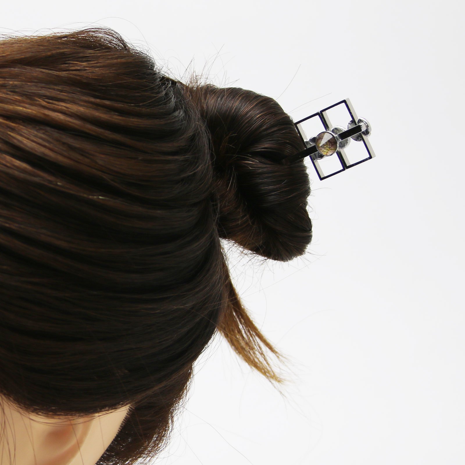 Elegant Handmade Metal Hair Pin - Pink Hair Stick for Women, Perfect for Weddings, Parties & Everyday Styling