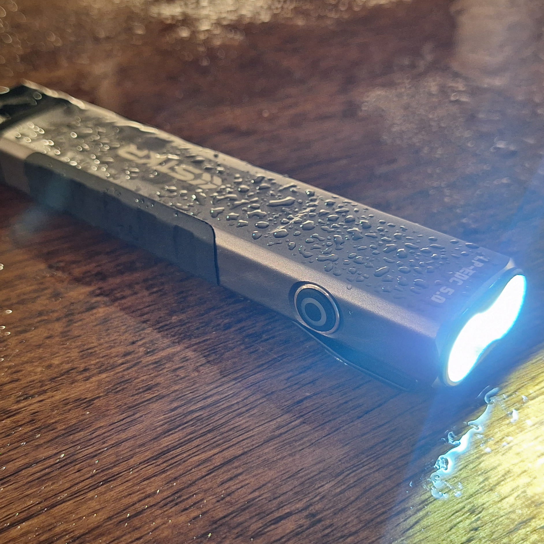 Ultra-Thin LP EDC 5.0 Everyday Carry Flashlight - Compact, Bright & Lightweight for Outdoor Adventures, Emergency Kits & Keychain Use