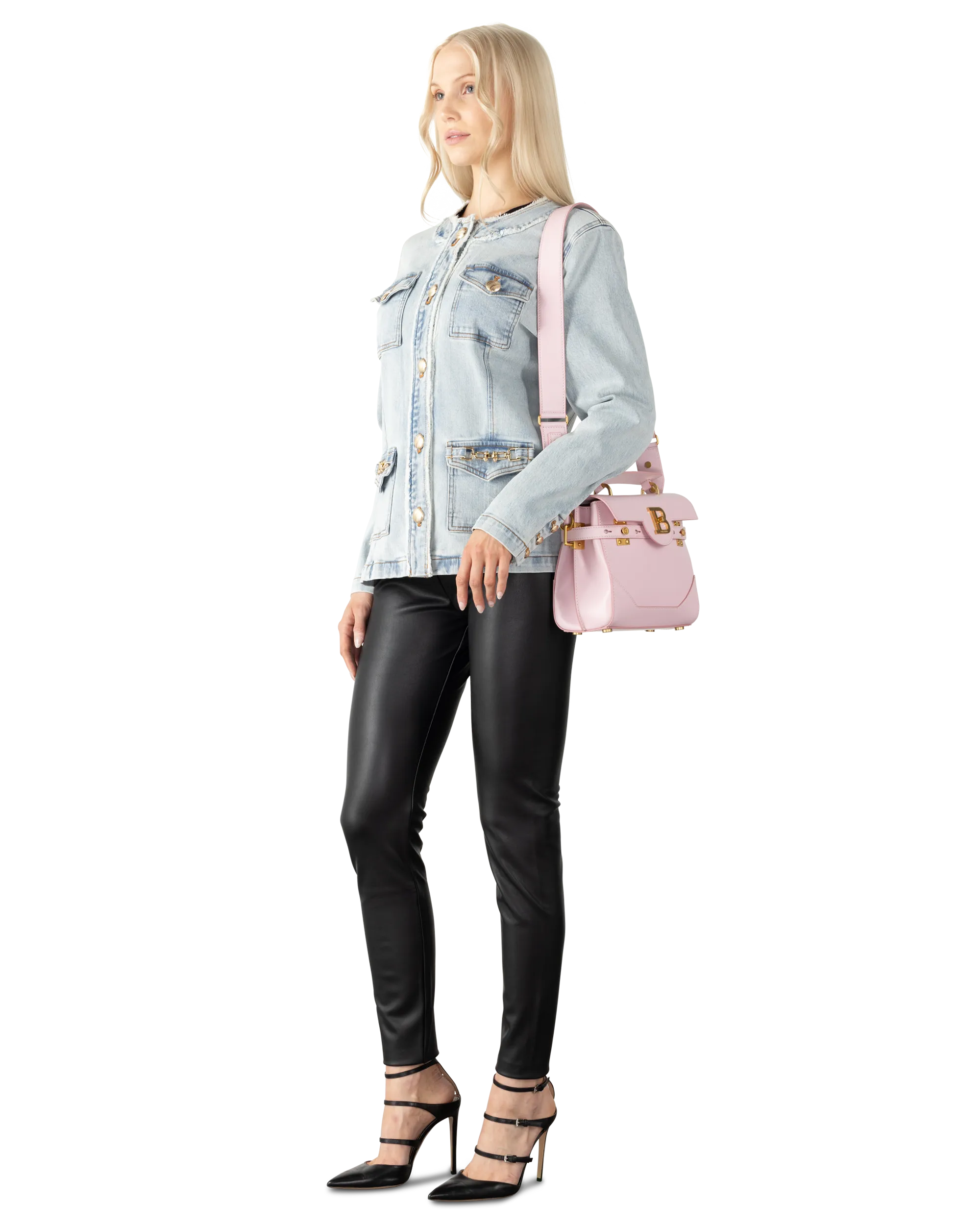 B Buzz 23 Genuine Leather Handbag for Women - Stylish Crossbody Purse for Work, Travel & Everyday Use