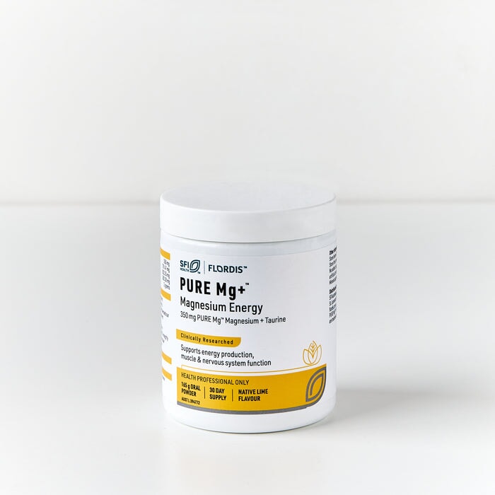 Flordis PURE Mg+ Magnesium Energy Supplement - High Absorption Magnesium for Stress Relief, Muscle Recovery & Better Sleep | Supports Energy, Relaxation & Heart Health - Ideal for Athletes, Busy Professionals & Active Lifestyles