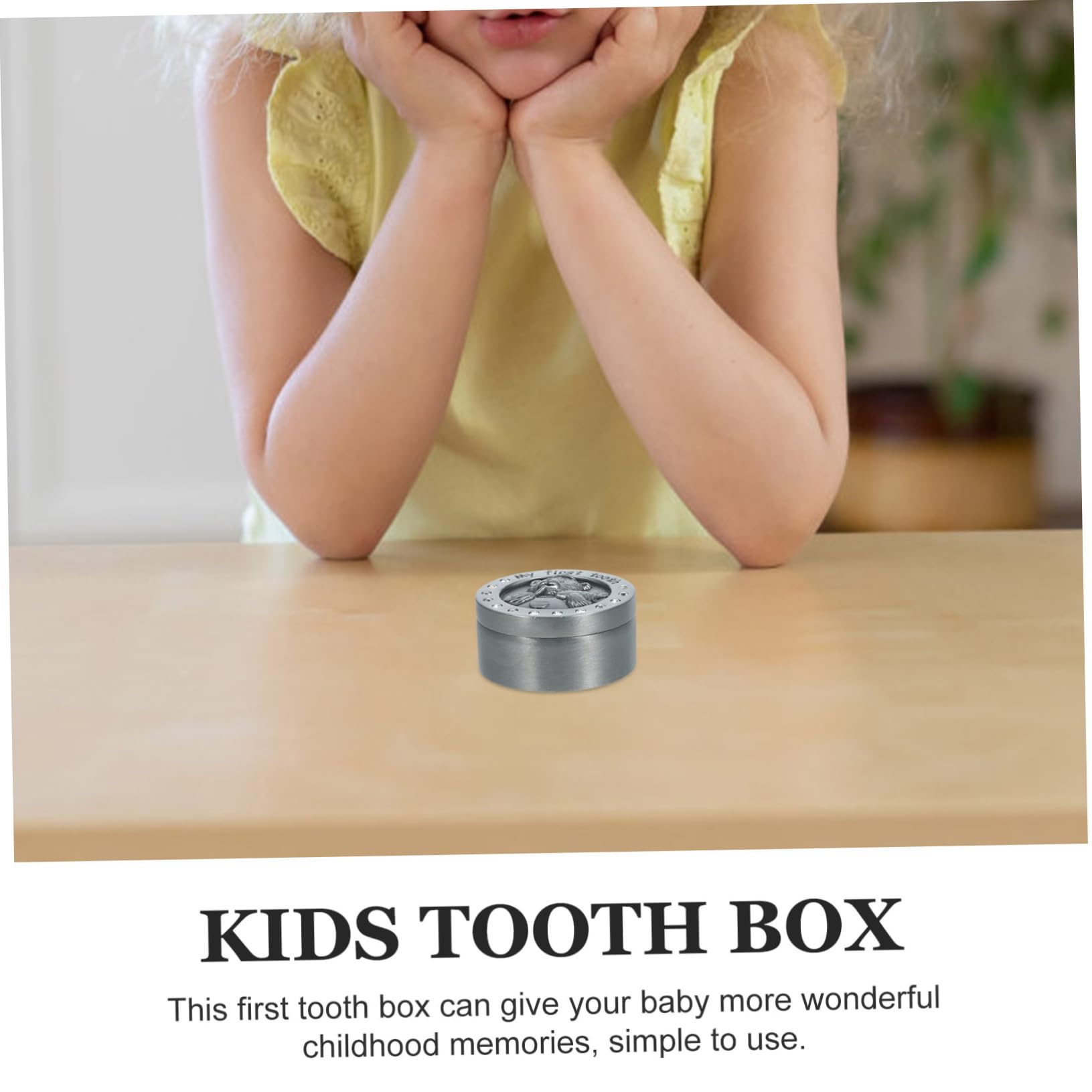 PRETYZOOM Teeth Storage Box - Clear Plastic Tooth Holder Container for Jewelry, Small Items & Tooth Organizer - Perfect for Dentists, Travel & Home Organization