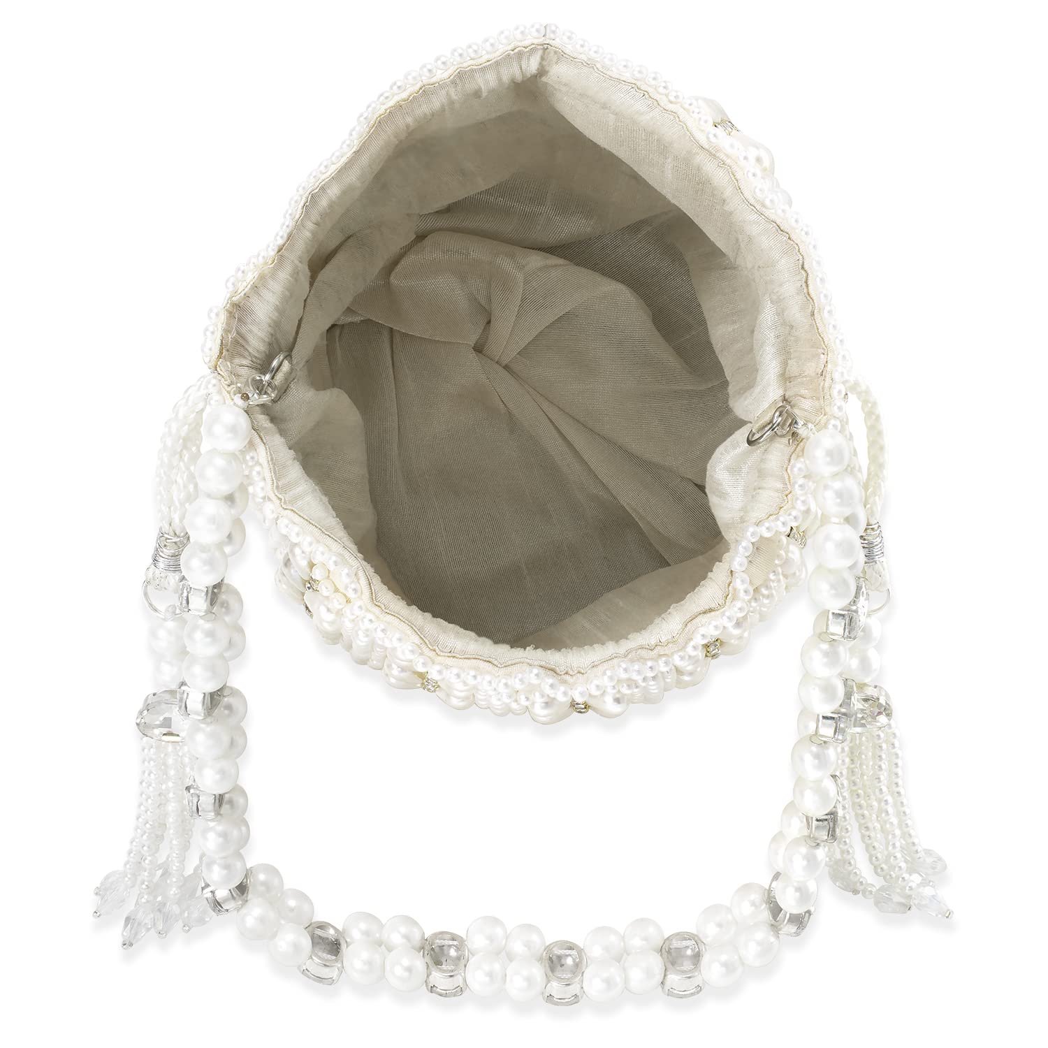 Stylish Aheli Potli Bags for Women - Elegant Ethnic Clutch Purse with Drawstring for Weddings & Evening Parties | Perfect Bridal Gift & Boho Accessory