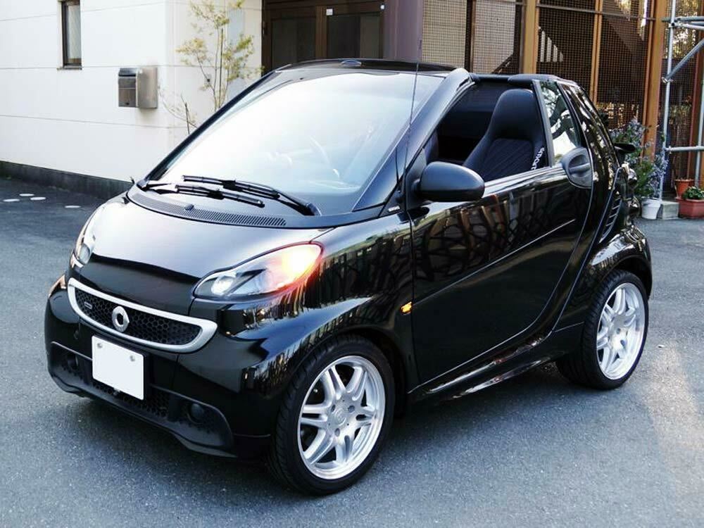 Amber LED Front Side Marker Lights for 2007-2015 Smart Fortwo W451 - Clear Lens - Enhanced Visibility & Safety for Night Driving & Turn Signals