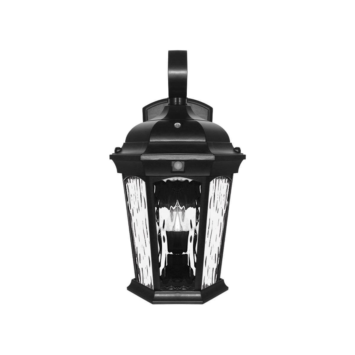 15 in. LED Outdoor Wall Lantern - 1200 Lumens, 3000K Warm White, Bronze Finish - Perfect for Porch, Patio, Garden & Entryway Lighting
