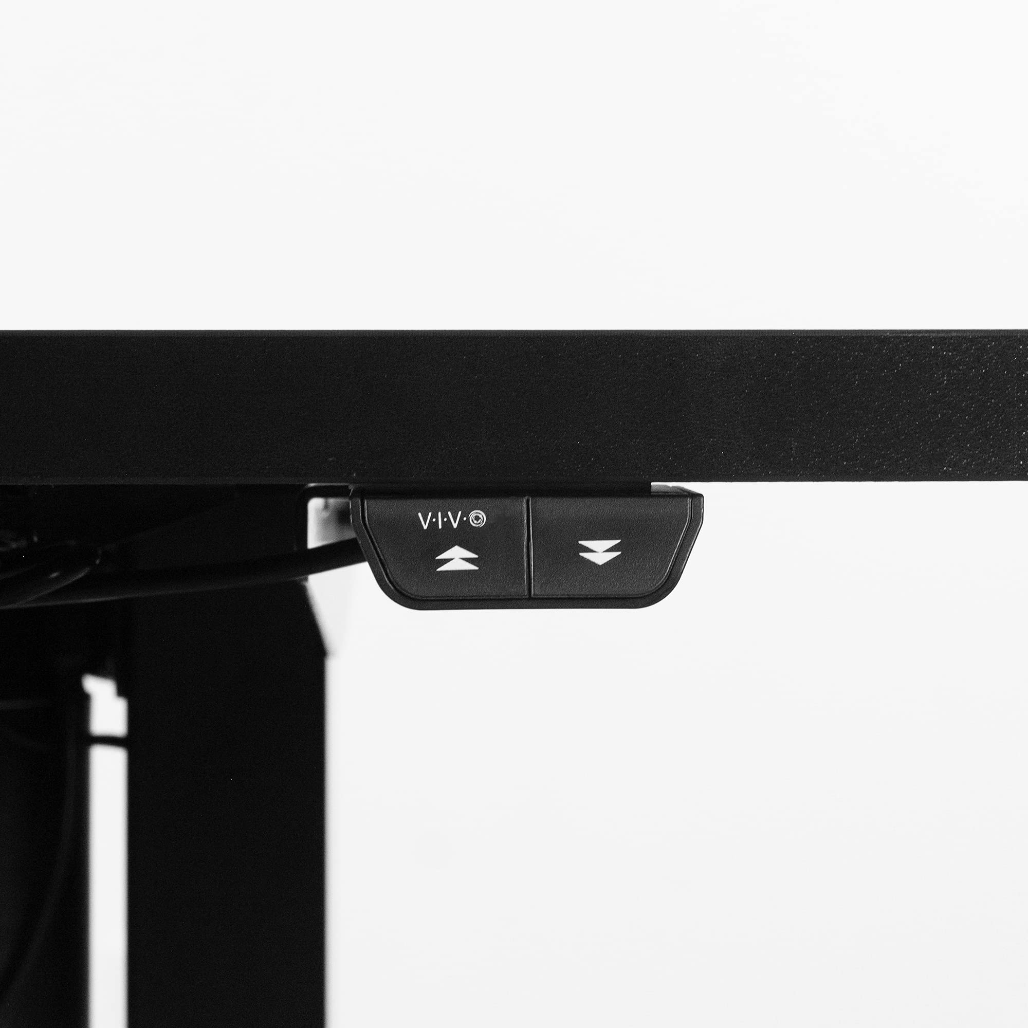 VIVO Universal 48 x 30 Inch Solid One-Piece Table Top for Standard & Sit to Stand Height Adjustable Home Office Desk Frames, Black (DESK-TOP48-30B) - Perfect for Workstations, Gaming Setups & Study Areas