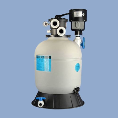 Aquadyne 4000 Pool Filter System with DynaMax Blower - High Efficiency Swimming Pool Water Filtration for Inground & Above Ground Pools