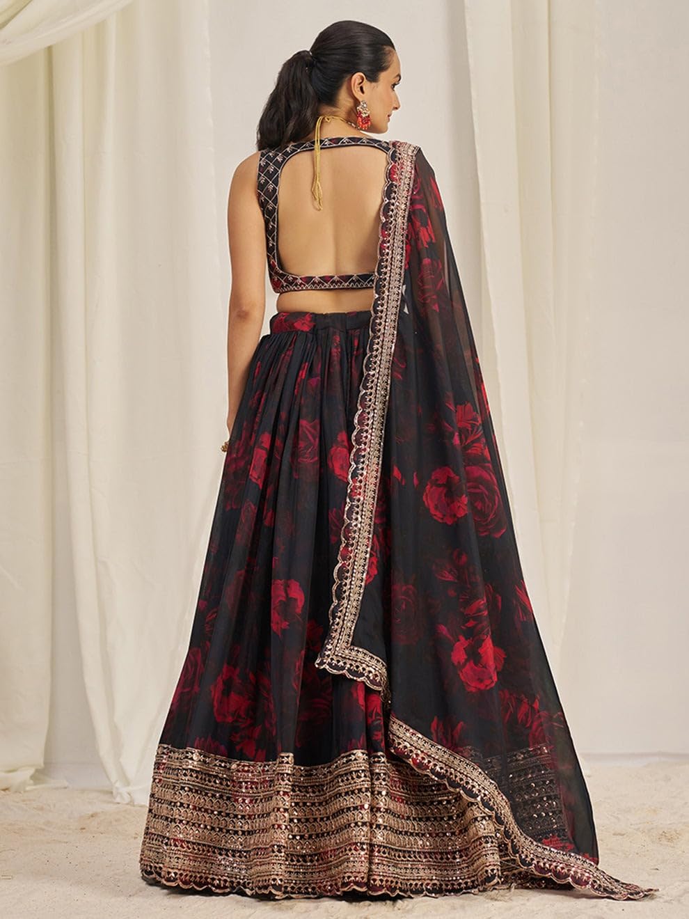 Exquisite Bridal Lehenga Choli Set for Wedding & Reception | Traditional Indian Pakistani Party Wear Outfit | Perfect for Bridal Showers, Mehendi & Sangeet Ceremonies