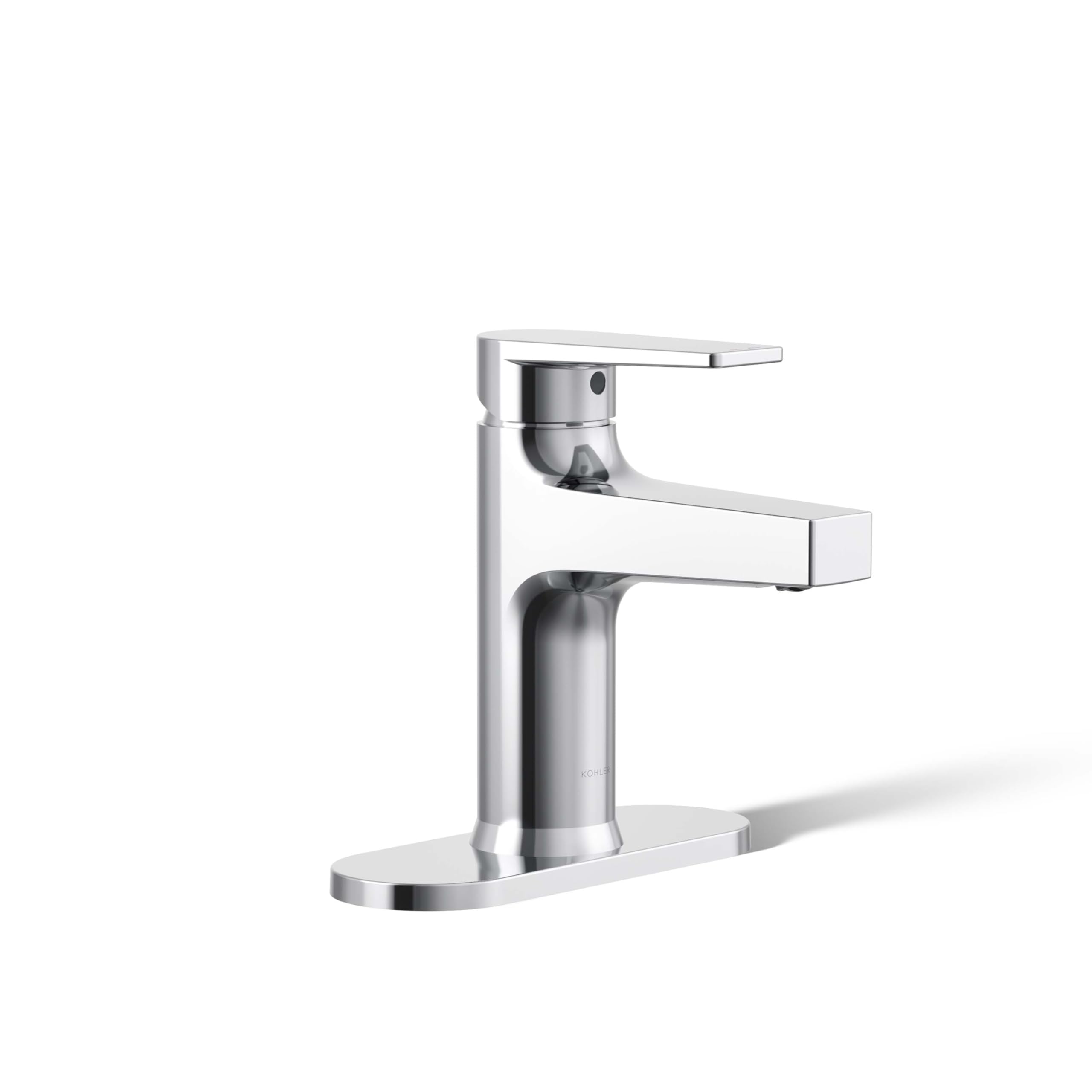 KOHLER Taut Single-Handle Bathroom Faucet with Pop-Up Drain - Chrome Finish for Modern Sinks