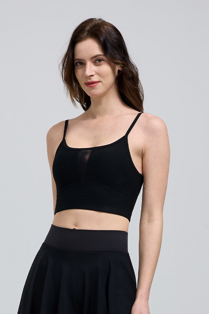 HiTense™ Criss Cross Sports Bra for Women - High Support Workout Bra for Running, Yoga & Gym - Breathable Seamless Comfort for Active Lifestyles
