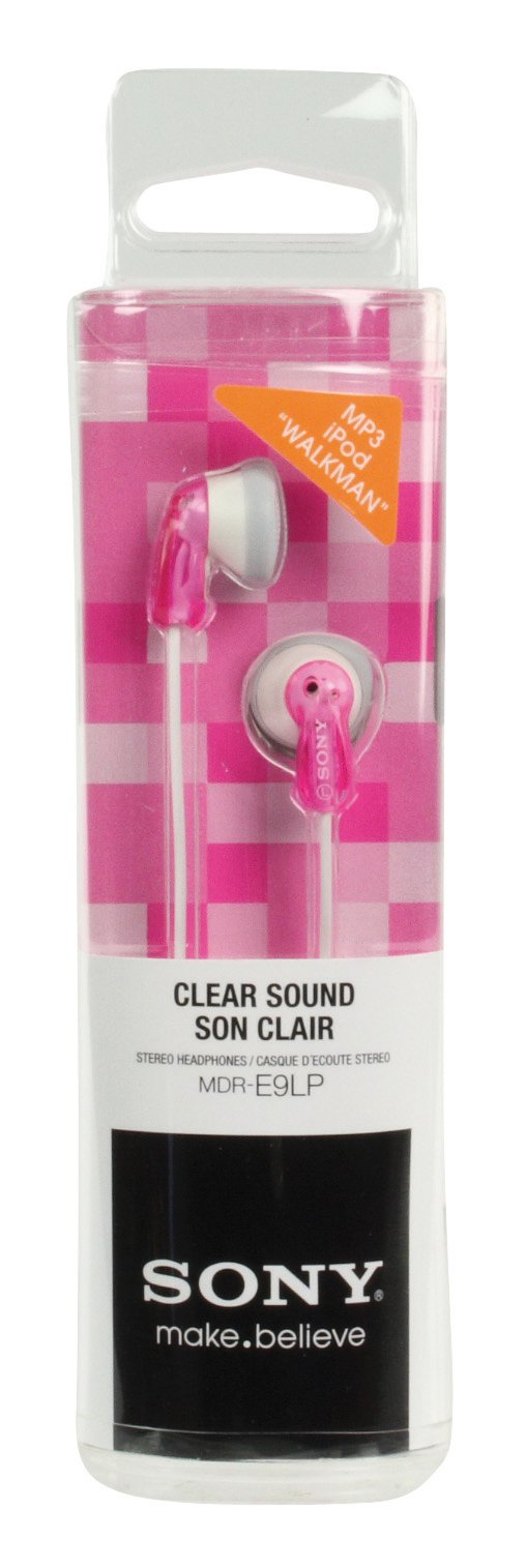Sony MDR-E9LPP Wireless Headphones in Pink - Premium Sound Quality for Music, Gaming & Travel | Noise Cancelling Bluetooth Headset for iPhone, Android & Laptop