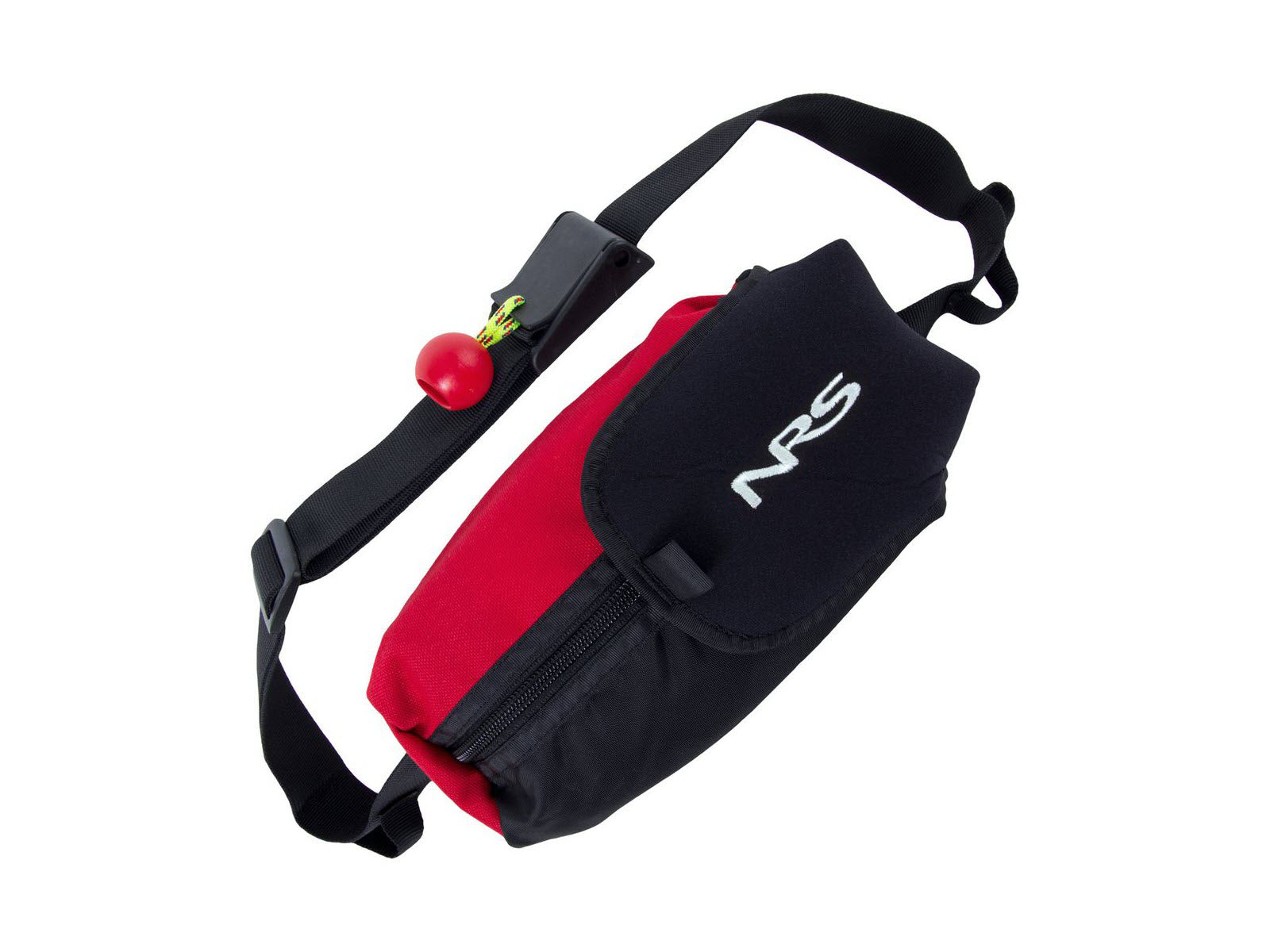NRS Guardian Wedge Waist Throw Bag - Rescue Safety Gear for Kayaking, Canoeing & Water Sports - Emergency Throw Rope with Quick-Release Belt for Paddlers & Boaters