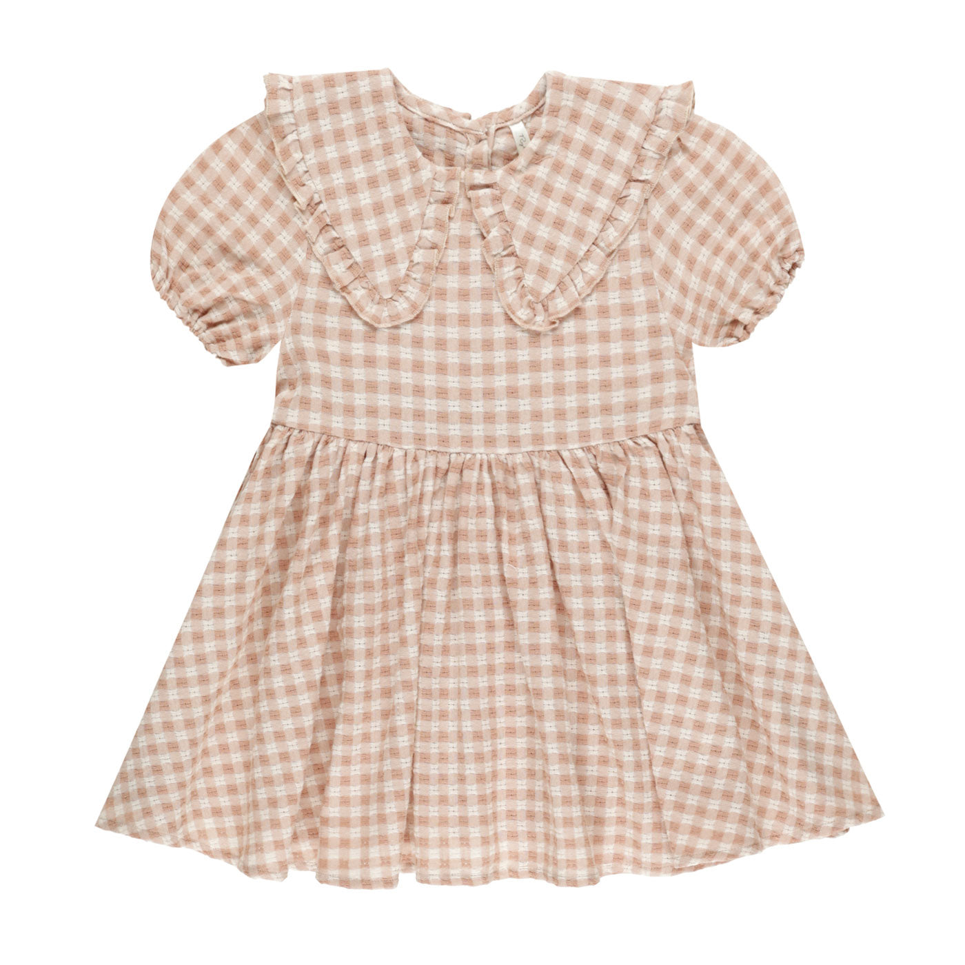 Camille Dress - Pink Gingham Floral Summer Dress for Women | Casual & Party Wear | Perfect for Beach, Vacation & Date Nights