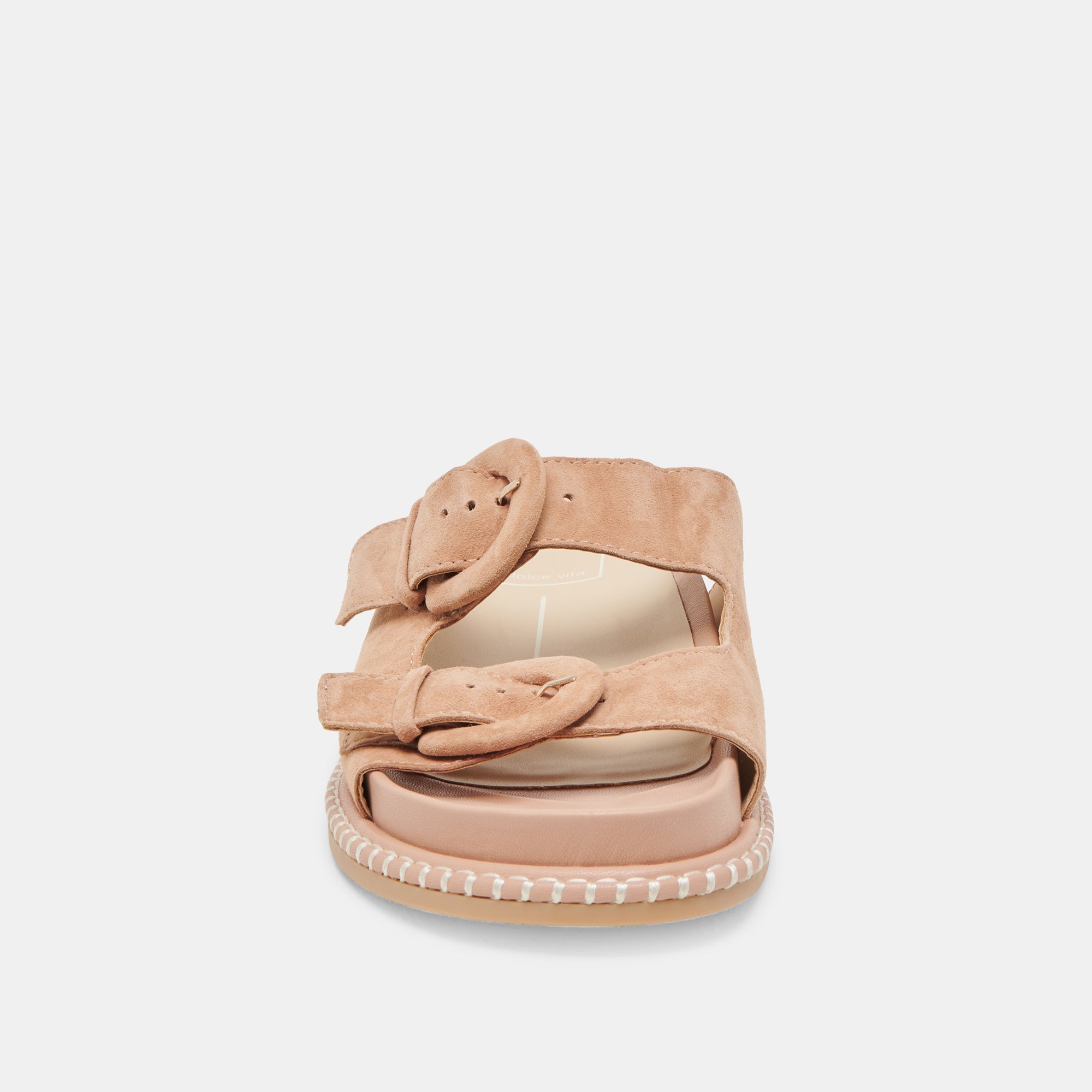 SHAUNY Women's Comfortable Toffee Suede Sandals - Soft & Stylish Summer Casual Shoes for Beach, Walking, and Outdoor Activities